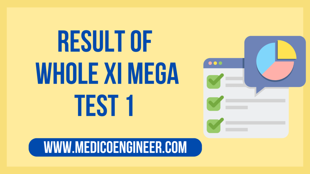 Result of whole xi mega test