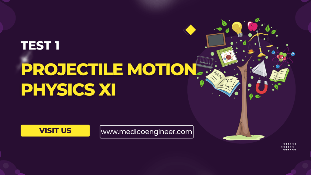 projectile motion mcqs with solutions pdf