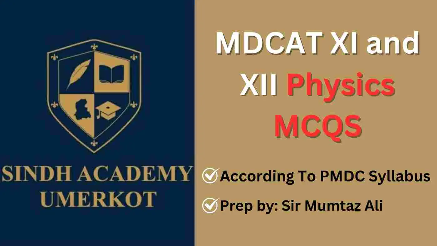mdcat physics 11 and 12 mcqs