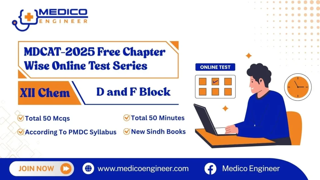 XII chemistry D and F block Online Test 2